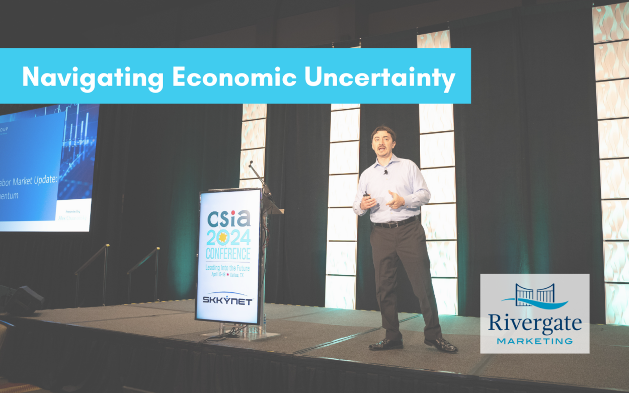 Rivergate marketing 2024 economic insights Alex Chausovsky